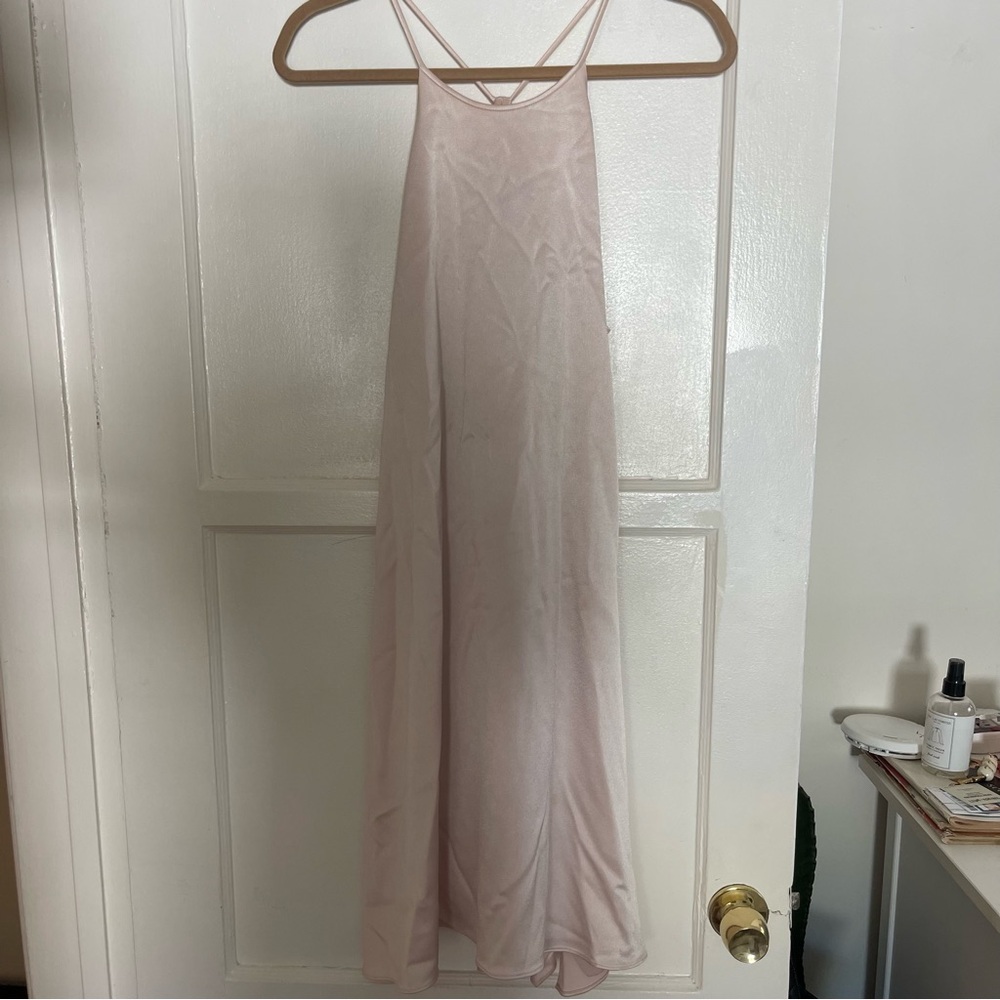 Halston Heritage Pink Dress